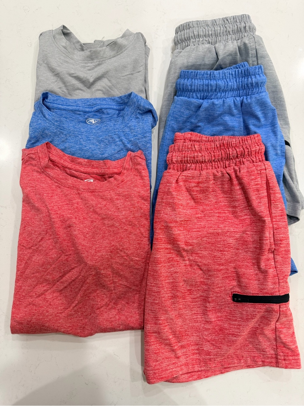 Kids Active Shorts & Shirt sets.